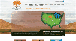 Desktop Screenshot of landmarkgolf.com